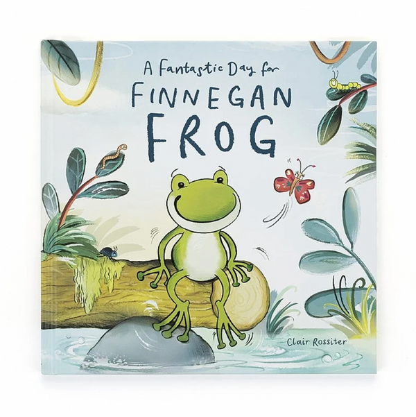 A Fantastic Day For Finnegan Frog Book - Jellycat