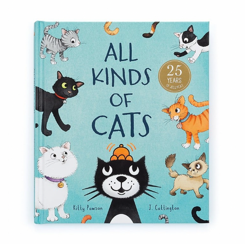 All Kinds of Cats Book - Jellycat