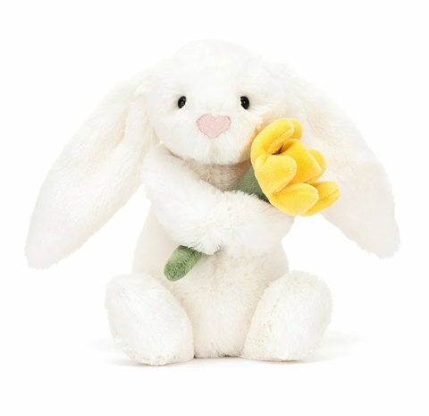 Bashful Bunny with Daffodil - Jellycat