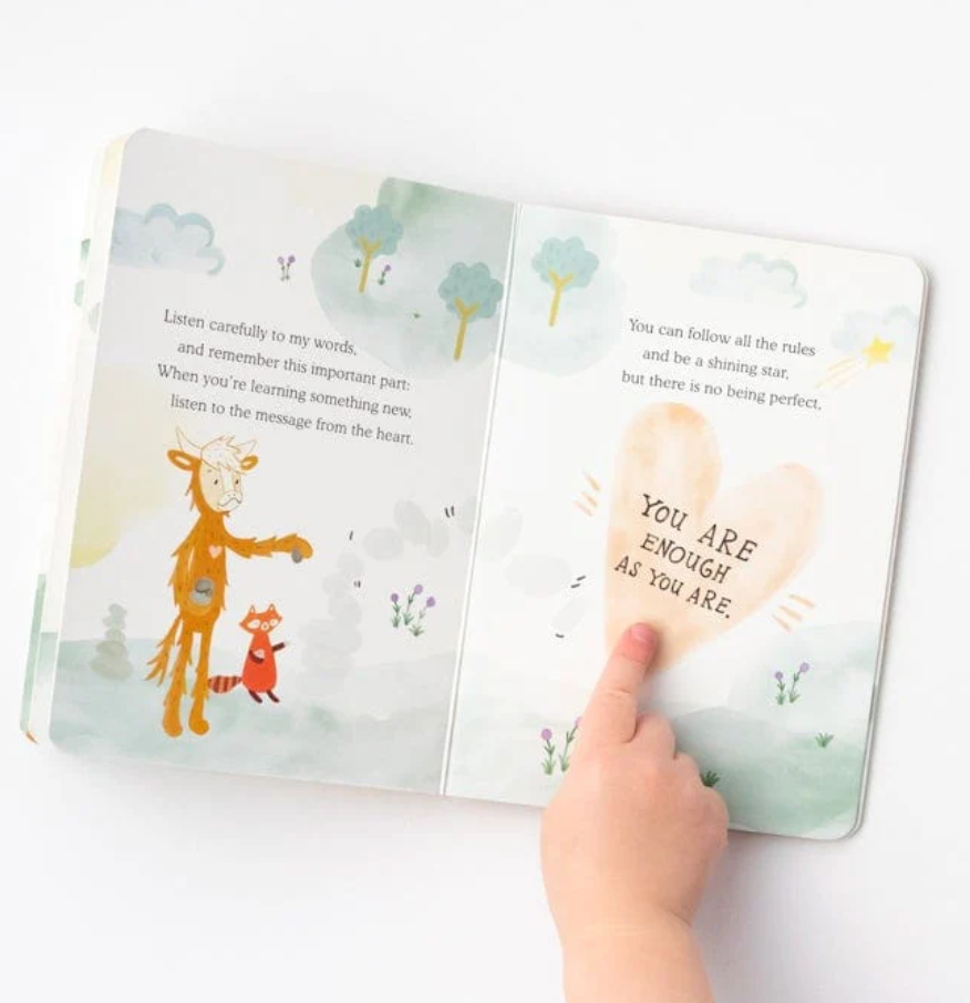 Yak Struggles with Mistakes Board Book - Slumberkins