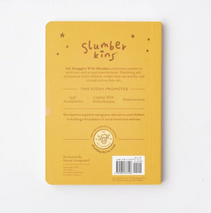 Yak Struggles with Mistakes Board Book - Slumberkins