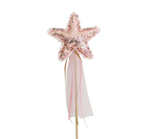 Sequin Star Wand Rose Gold - Alimrose