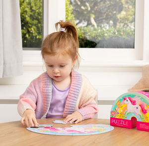 *Mini Puzzle 12pc - Sweet Unicorn - Crocodile Creek