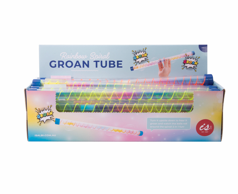 Rainbow Spiral Groan Tube - IS GIFT