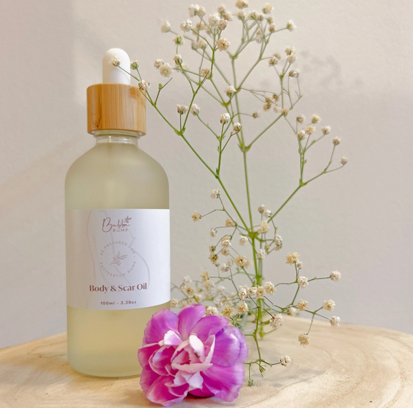 Skin and Scar Oil For Stretch Marks + More 100ml - Bubba Bump