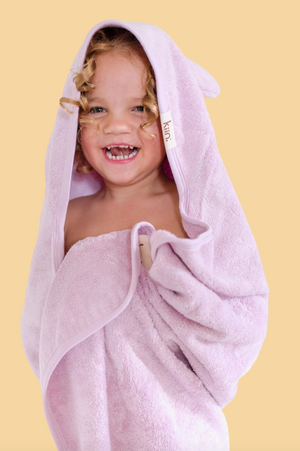 Hooded Towel - Dusky Lilac - Kiin