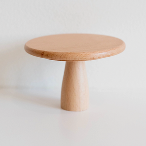 Dollhouse Round Bistro Dining Table | Natural Wood - Macy Mae Dollhouse Designs - DISCOUNTED