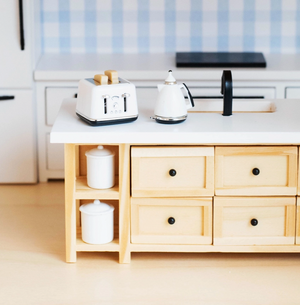 Dollhouse Classic Coffee Pot | White - Macy Mae Dollhouse Designs - DISCOUNTED