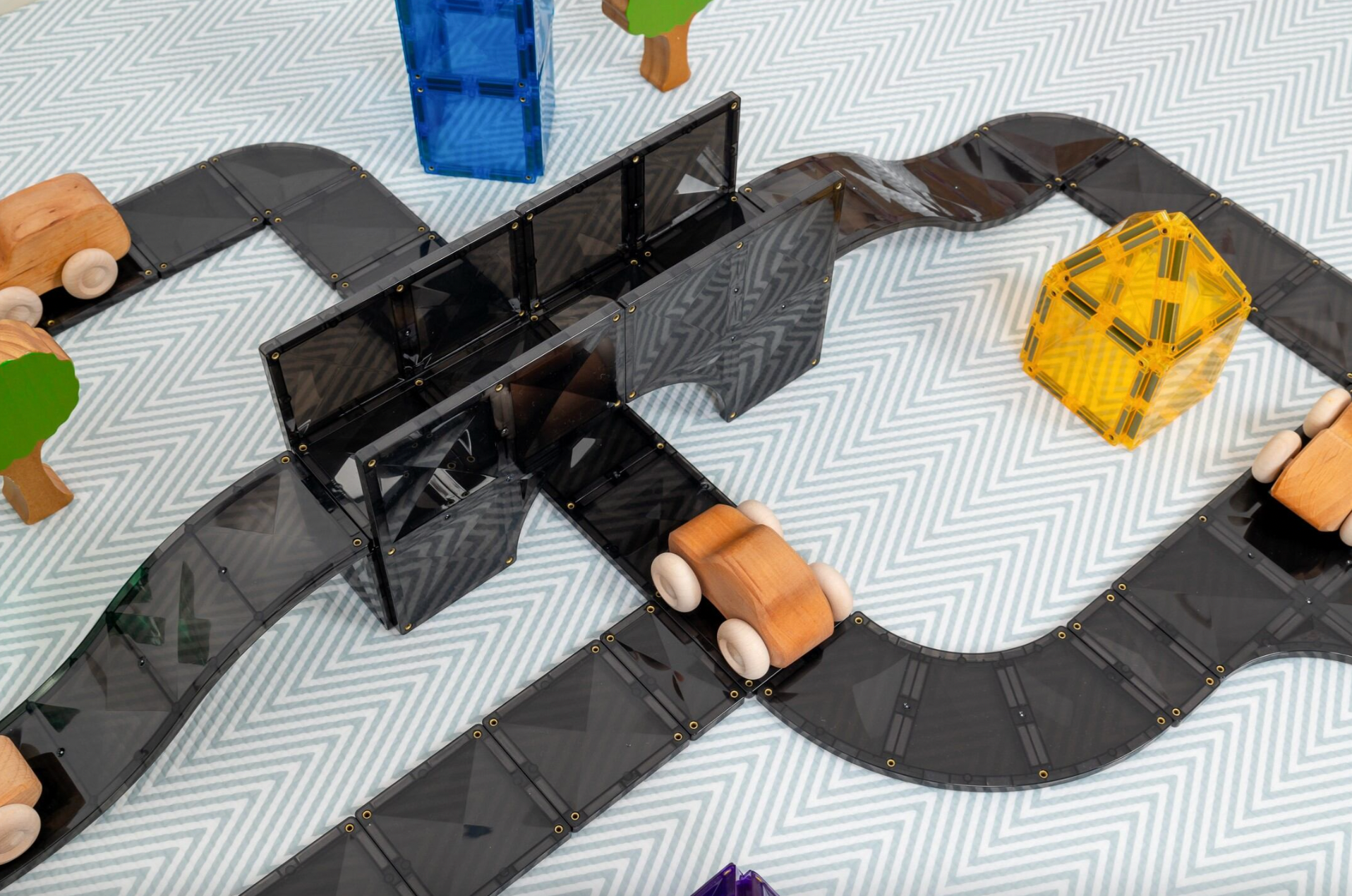 Roads Creative Pack - 48 pieces - Connetix