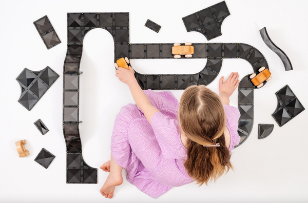 Roads Creative Pack - 48 pieces - Connetix