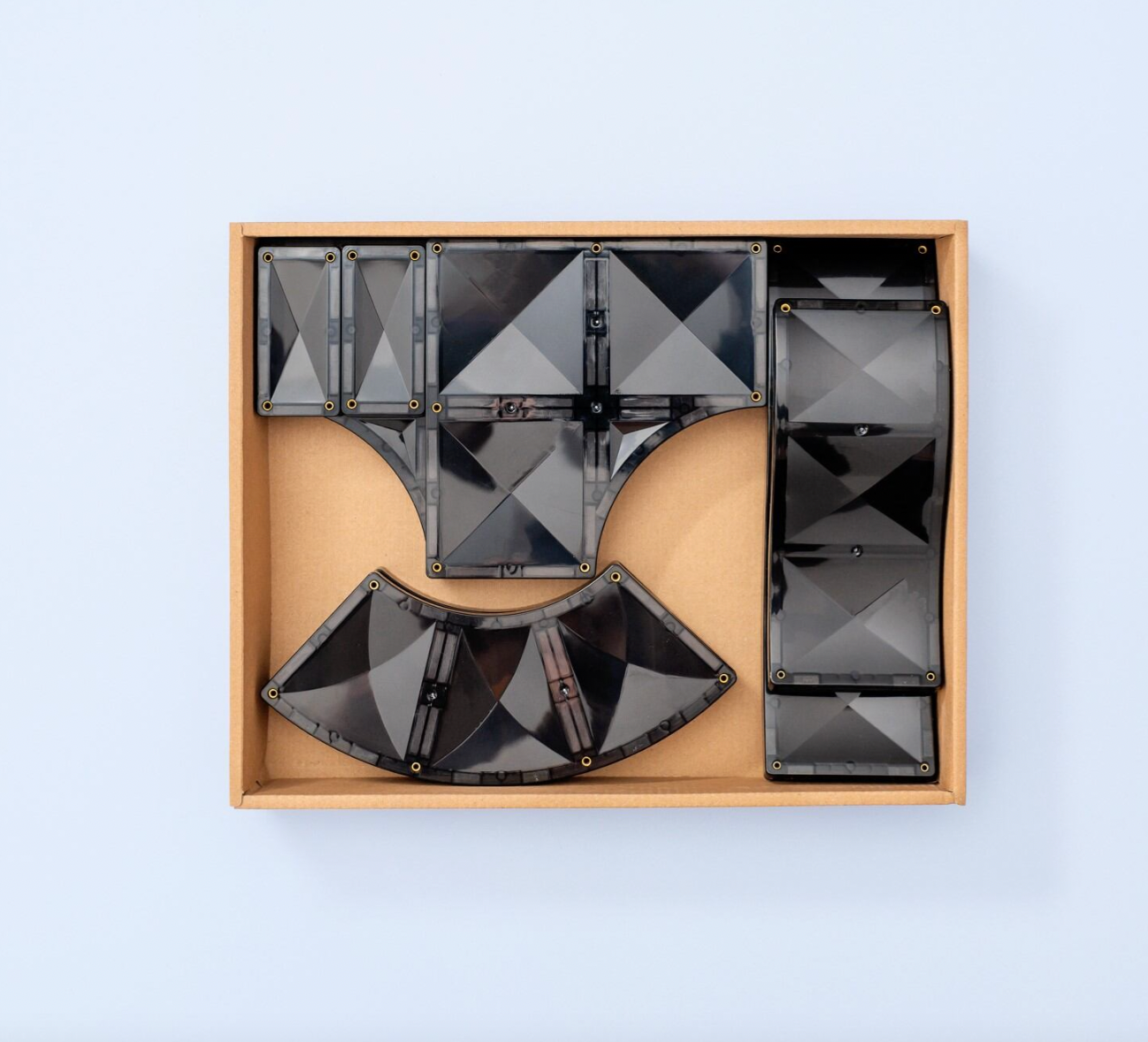 Roads Ramps and Intersections Pack - 16 piece - Connetix Tiles