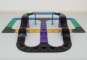 Roads Ramps and Intersections Pack - 16 piece - Connetix Tiles