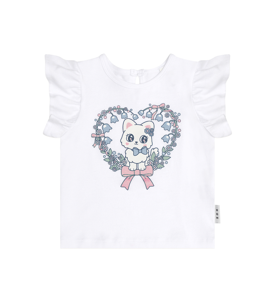 Meow Meow T-Shirt - Huxbaby DISCOUNTED