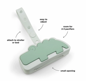 Pacifier Pouch - Crocodile - Done By Deer DISCOUNTED