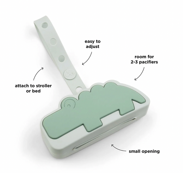 Pacifier Pouch - Crocodile - Done By Deer DISCOUNTED