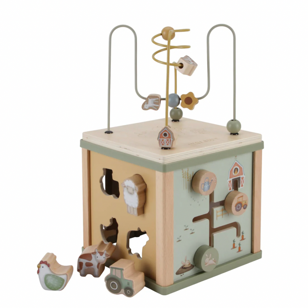 Little Farm Activity Cube - Little Dutch