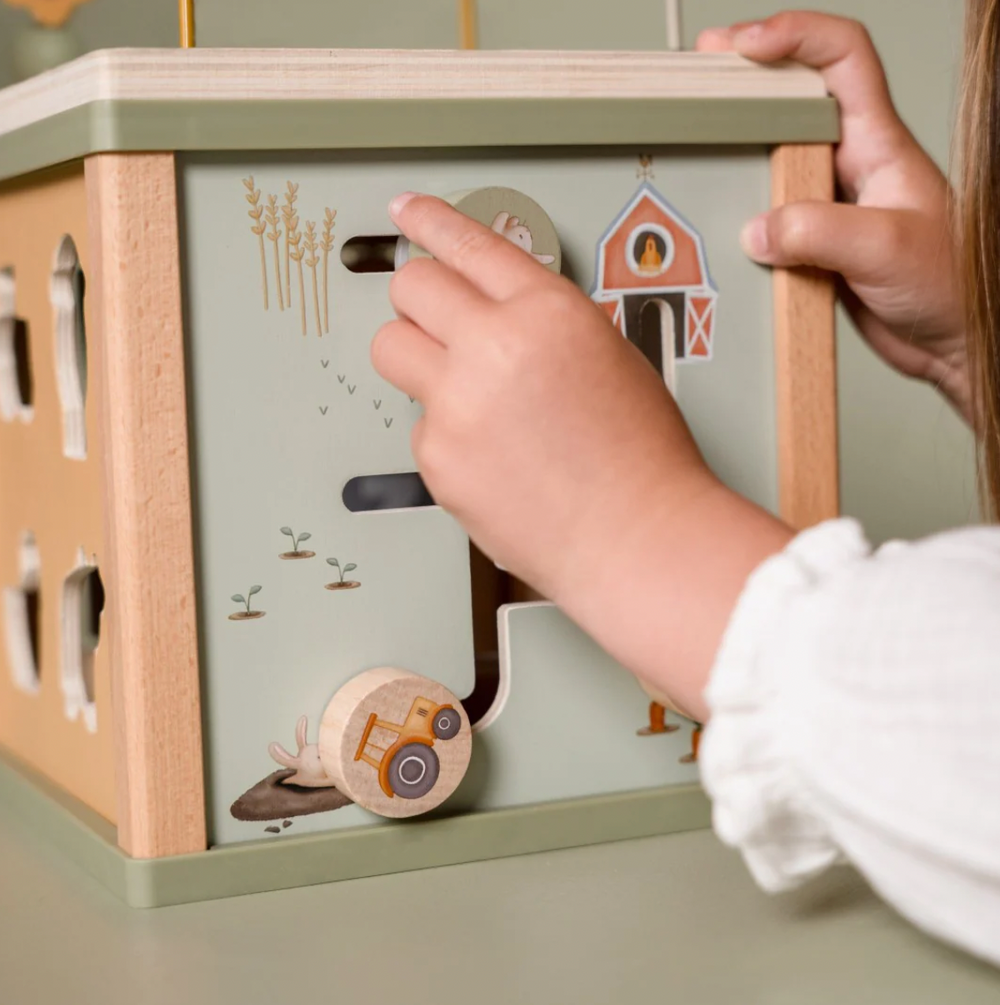 Little Farm Activity Cube - Little Dutch