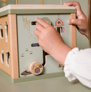 Little Farm Activity Cube - Little Dutch