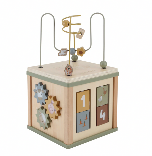 Little Farm Activity Cube - Little Dutch
