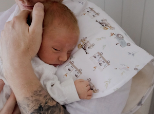 Burp Cloth - 2 pack - Oakwood Farm & Latte - Bambella Designs