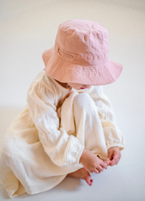 Cotton Sun Hat - Pastel Sky - Kiin