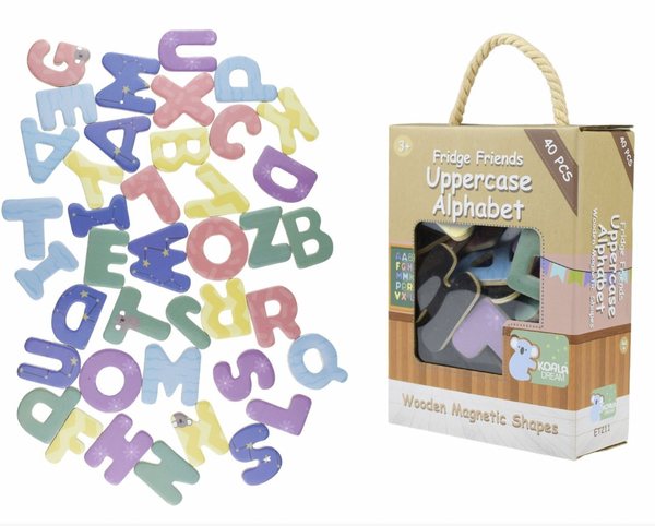 Fridge Friends Magnetic Alphabet Uppercase 40 pieces - Koala Dream