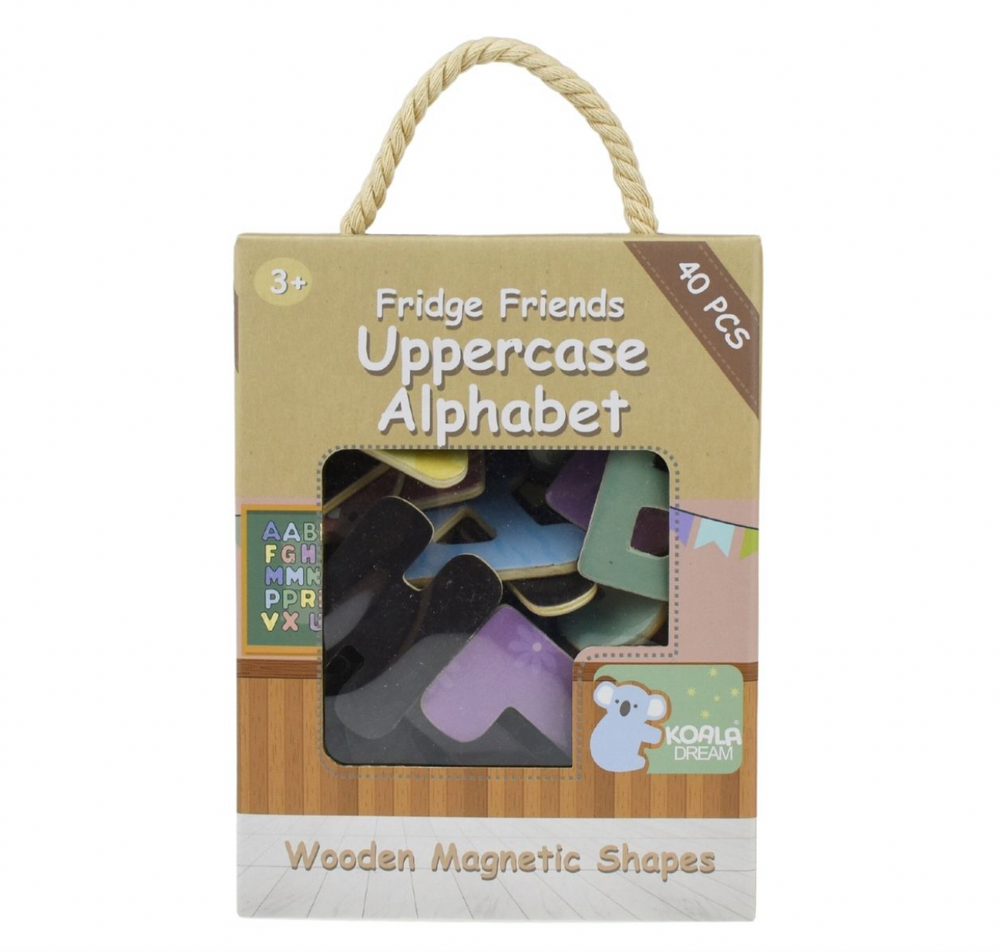 Fridge Friends Magnetic Alphabet Uppercase 40 pieces - Koala Dream