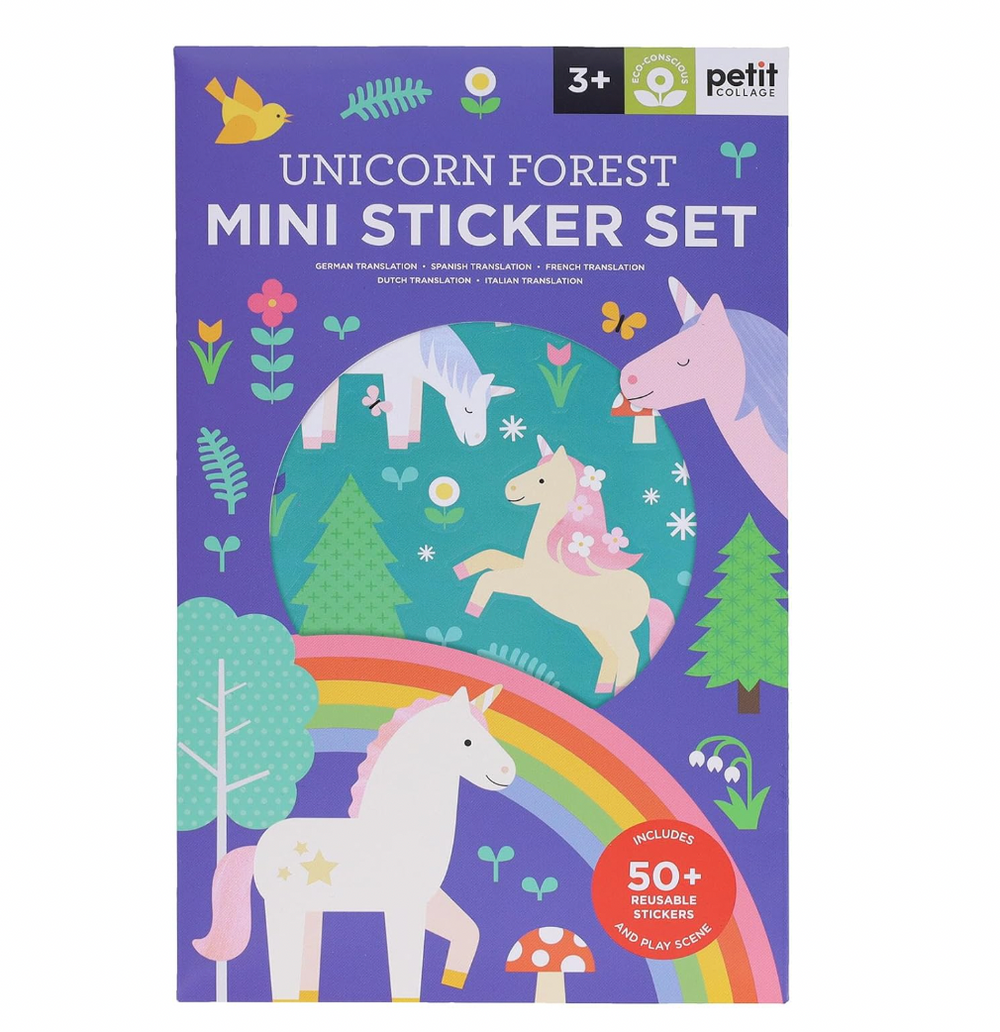 Mini Sticker Set: Unicorn Forest - Petit College