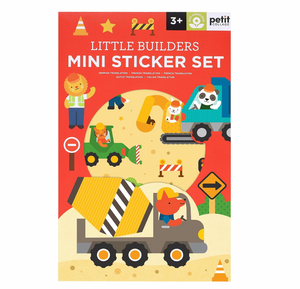 Mini Sticker Set: Little Builders - Petit College