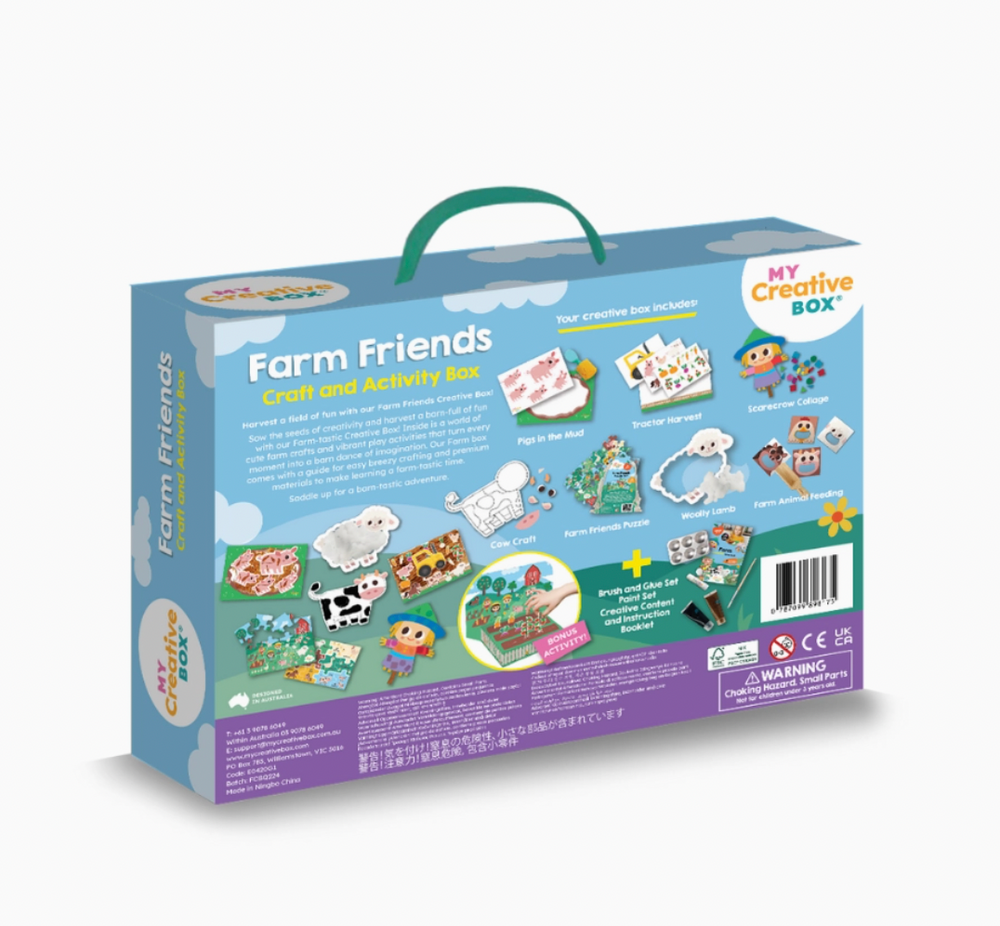 Farm Friends Craft and Activity Box - My Creative Box