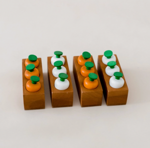 Wooden Vegetable Patch Toy Set For Kids - Q Toys