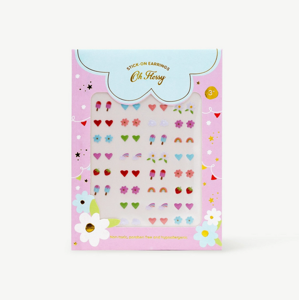 Kids Stick-On Earrings - Oh Flossy