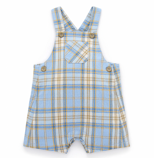 Check Overalls - Pure Baby