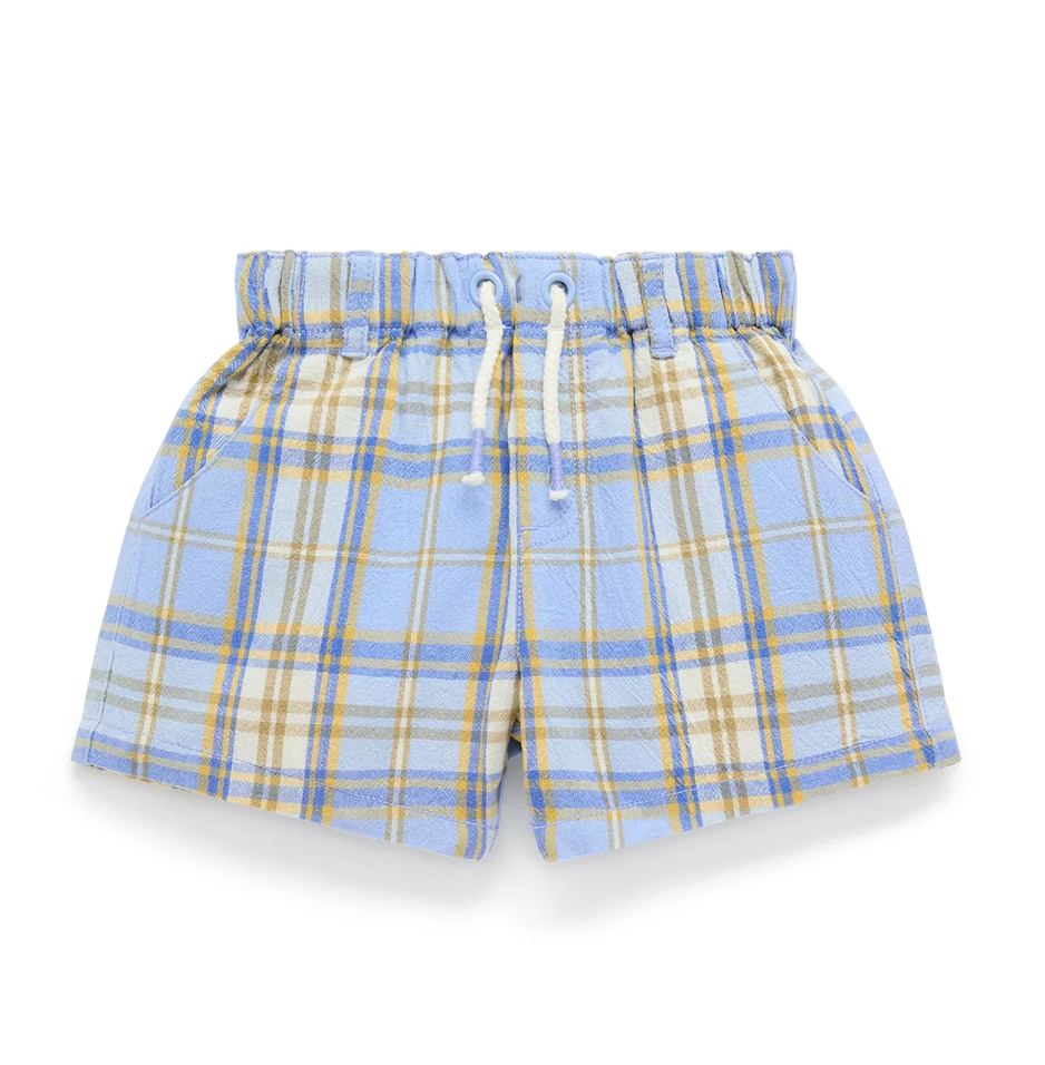 Check Shorts - Pure Baby