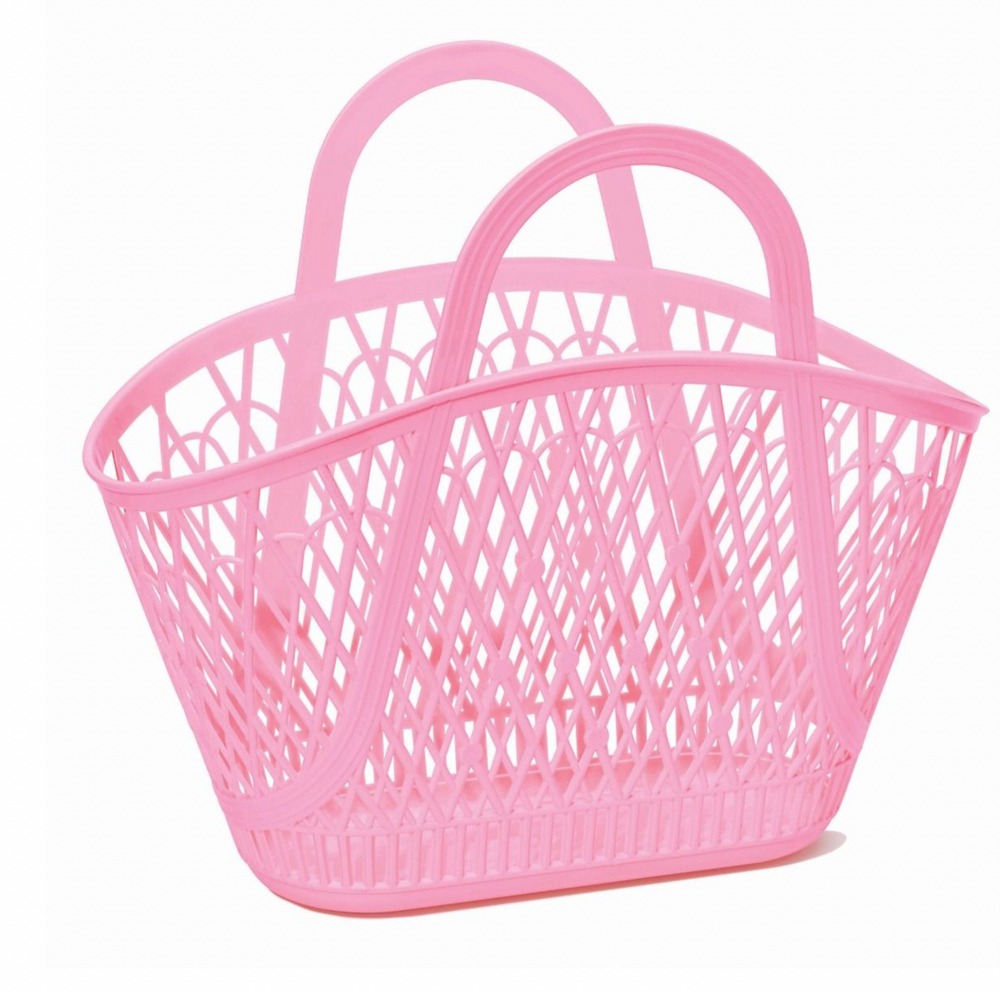 Betty Basket - Bubblegum Pink - Sun Jellies
