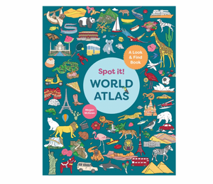 Spot It! World Atlas A Look-and-Find Book - Kids Book