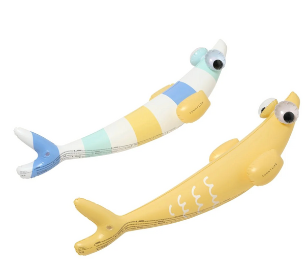 Inflatable Noodle - Finn the Fish 2 pack - Sunnylife