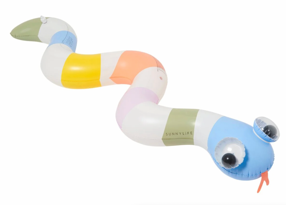 Inflatable Snake Sprinkler - Multi - Sunnylife