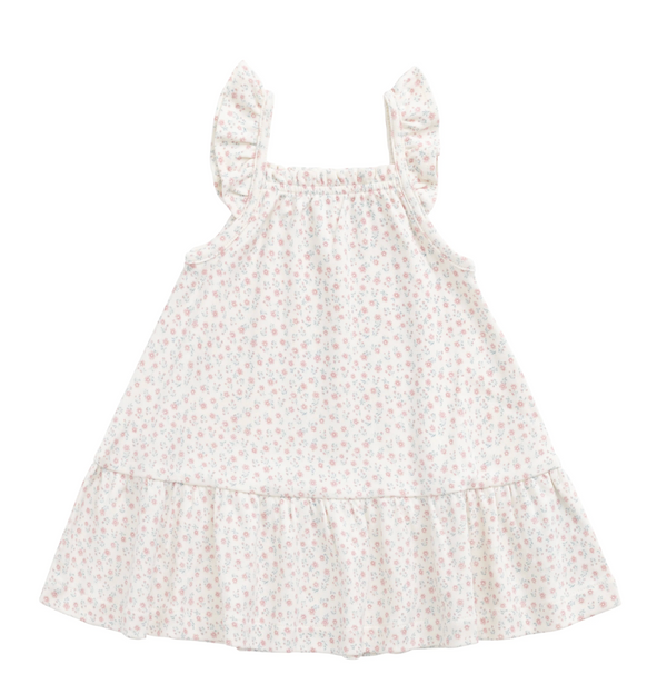 Organic Cotton Nelly Dress - Posy Garden Pink - Jamie Kay