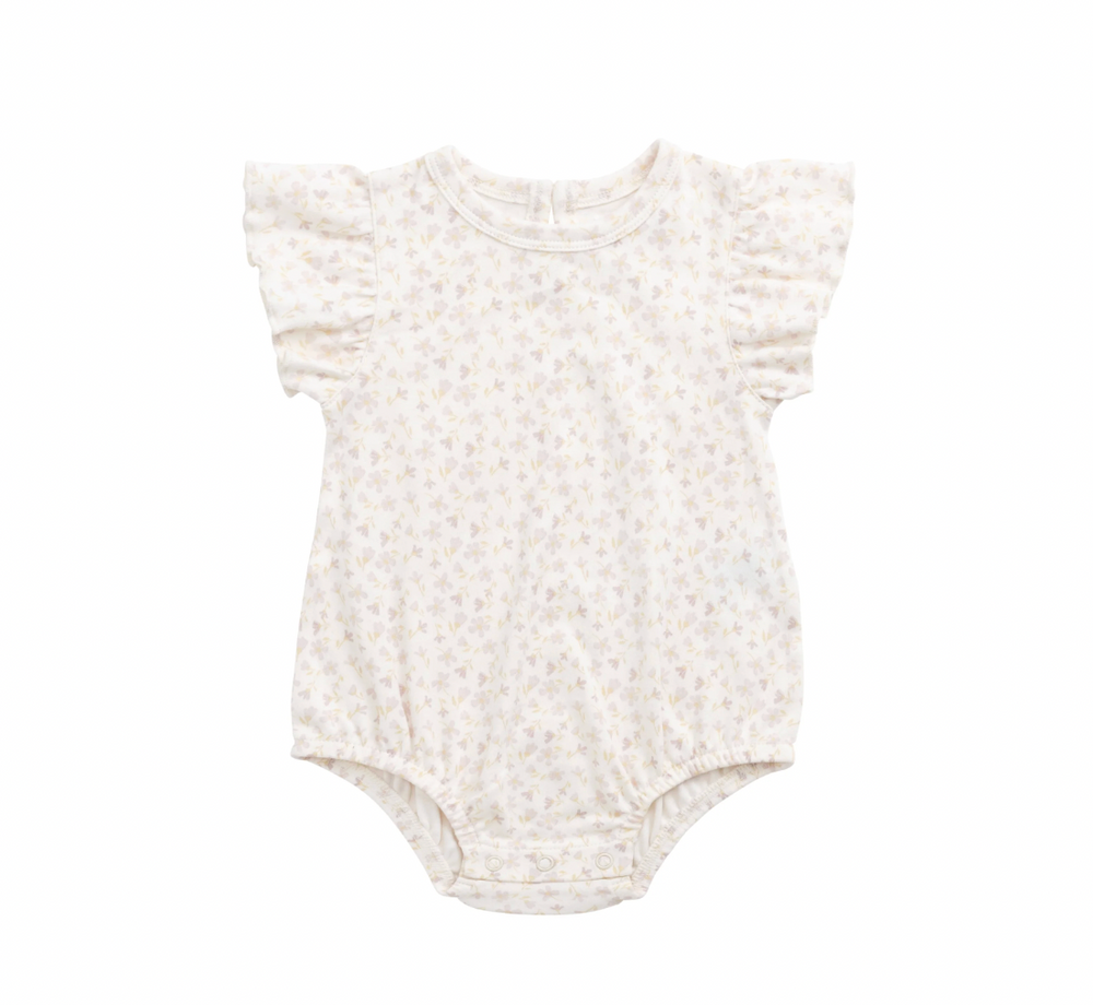 Organic Cotton Sage Onepiece - Aries Mauve - Jamie Kay