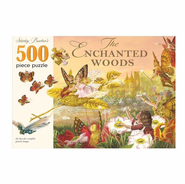 The Enchanted Woods 500 piece puzzle - Shirley Barber