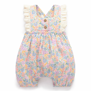 Isabella Floral Romper - Pure Baby