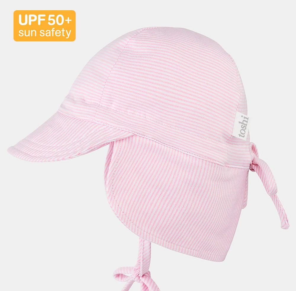 Flap Cap Baby - Blush - Toshi