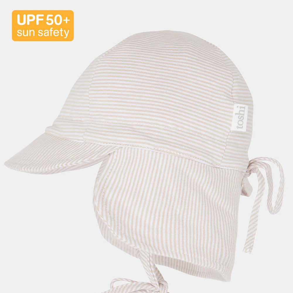 Flap Cap Baby - Peanut - Toshi