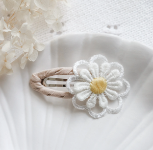 Large Daisy Hair Clip - Confetti Kidz