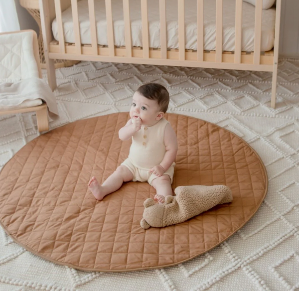 Waterproof Padded Play Mat | Chestnut - Bambella Designs