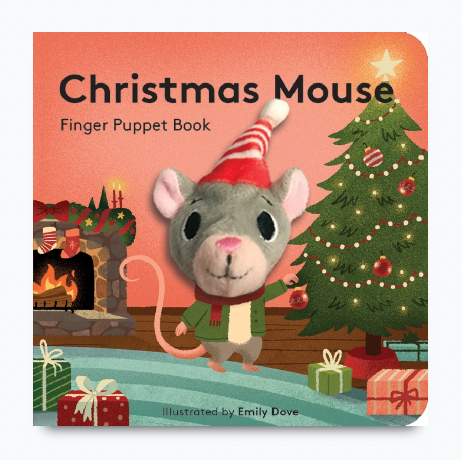 Christmas Mouse: Finger Puppet Book - Kids Book