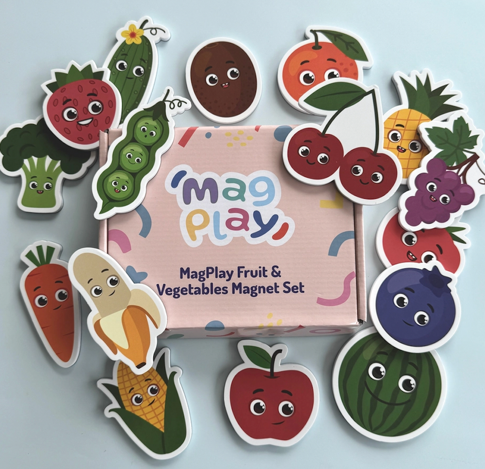 Fruit & Vegetables Magnet Kit - MagPlay