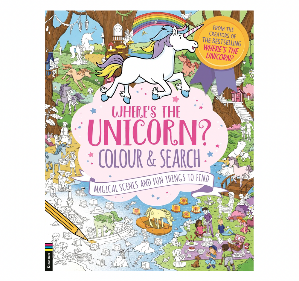 Where’s the Unicorn? Colour and Search Book
