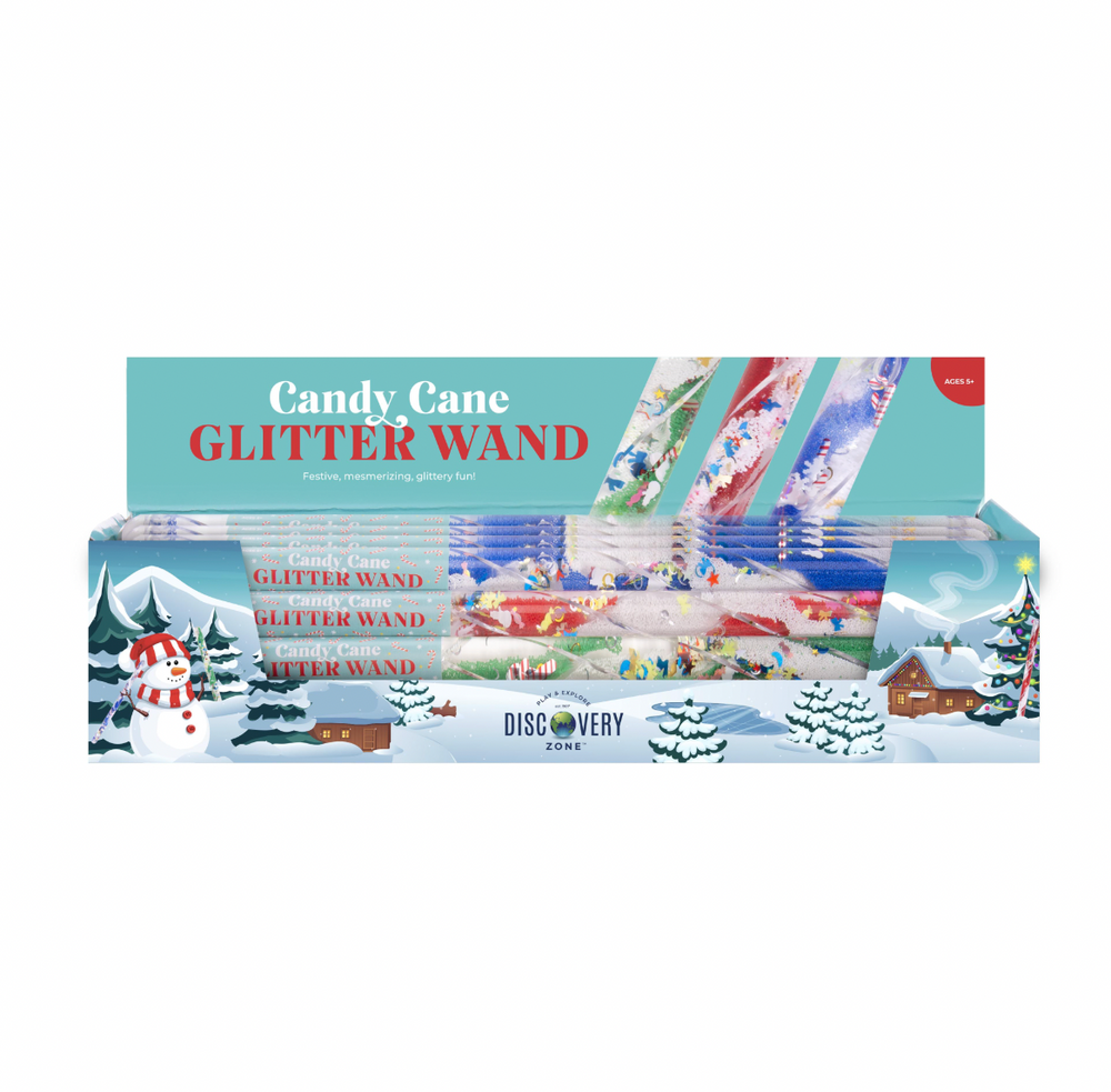 Candy Cane Glitter Wand - IS Gift